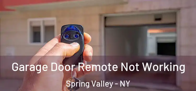  Garage Door Remote Not Working Spring Valley - NY
